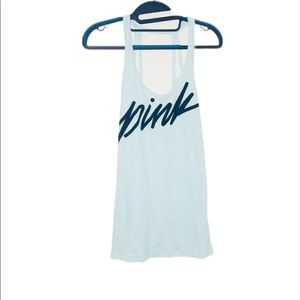 NWT Victoria’s Secret: Small Pink Mint Blue Sleep Tank